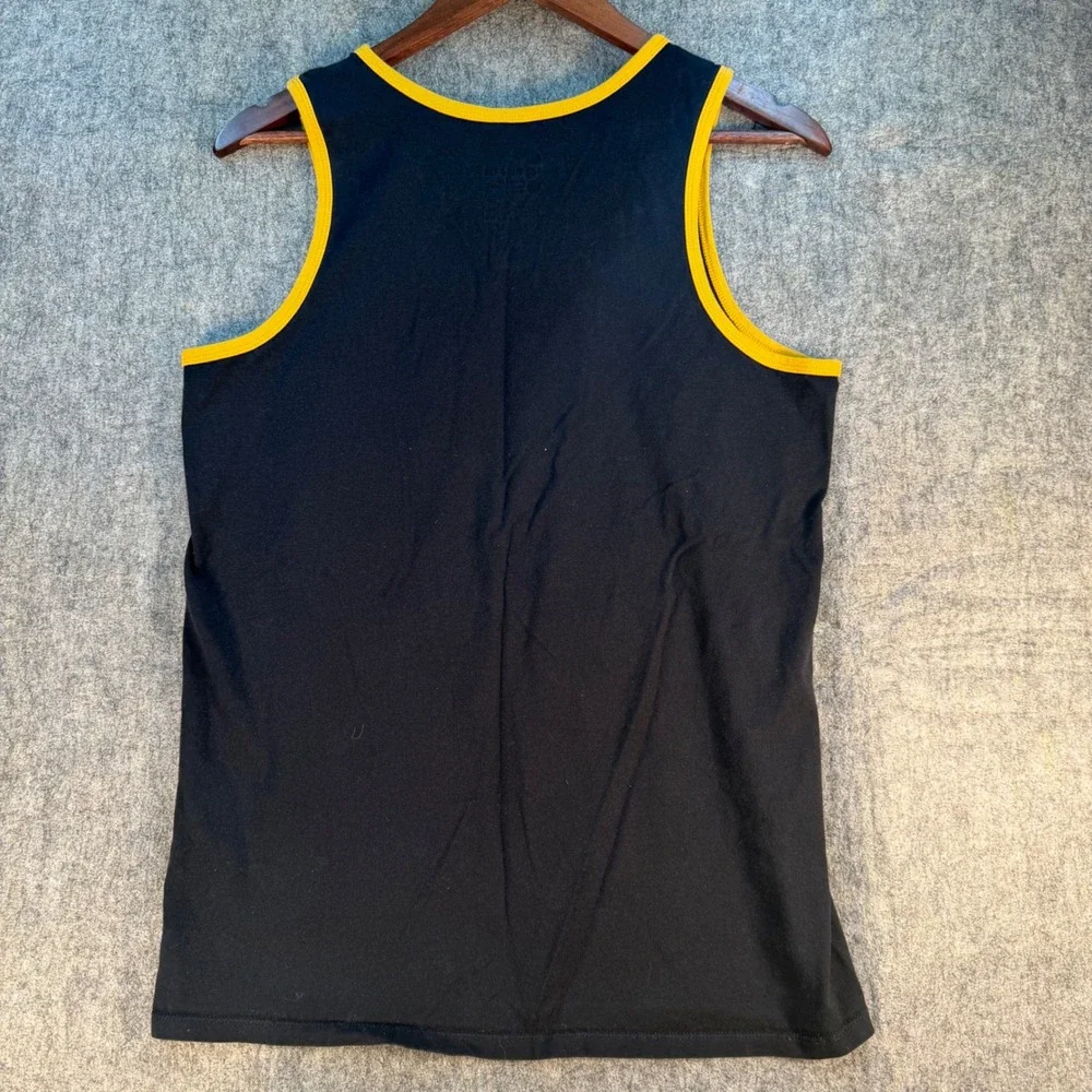 Nike Mens Missouri Tigers Mizzou Tank Top Black Gold Athletic Cut Small 0877